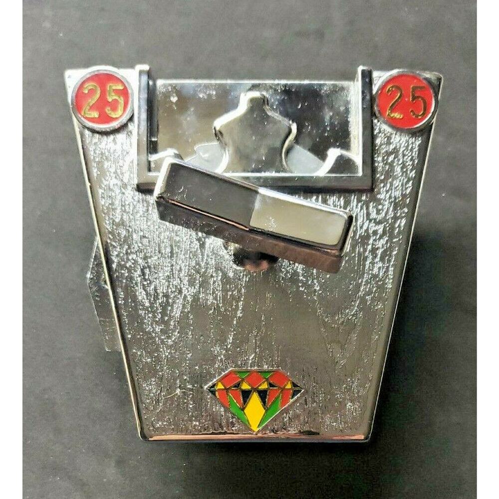 Vintage 50 cent Diamond Vending Machine Coin Mechanism 2 quarters NOS U112